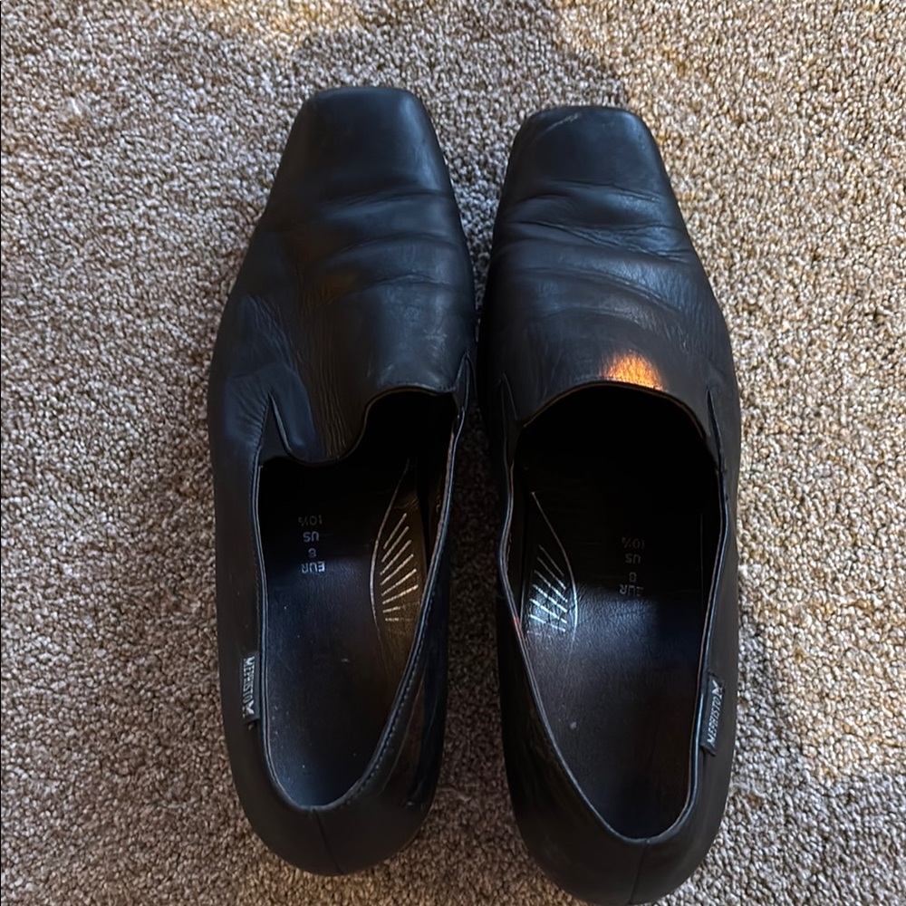 Mephisto Women’s Black Leather Shoes